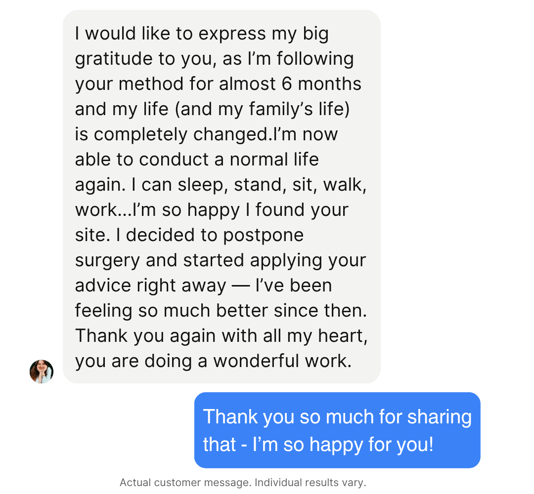 Patient Testimonial